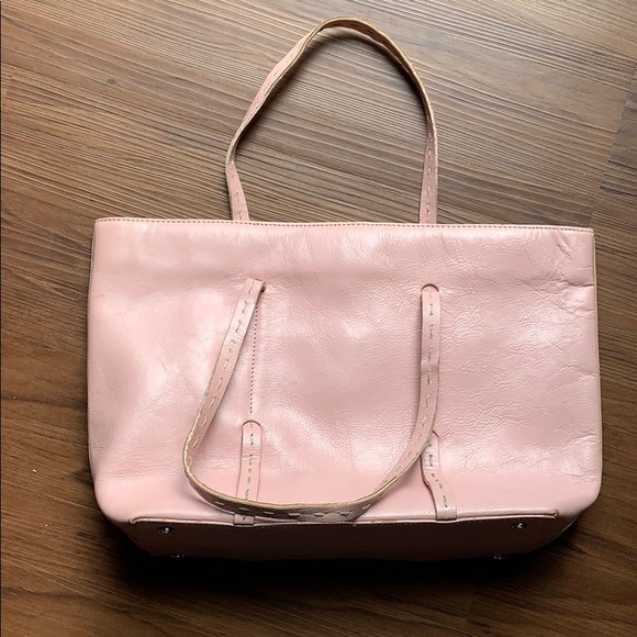 Blush Pink leather bag - Picture 2 of 3